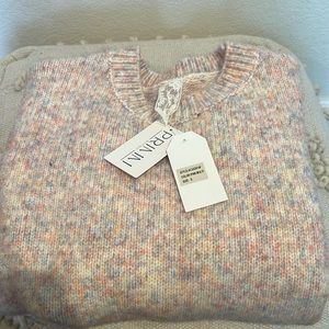 Sadie and Sage multicolor sweater NWT